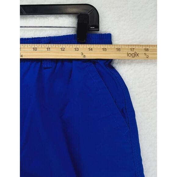 NWT MagcoMsen Cargo Long Shorts Men Size 32 Royal Blue Streetwear Gorpcore Beach - Picture 6 of 10